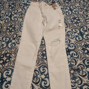 Women's Levi's 721 White High Rise Skinny Jeans New [NWT] Size 0 W25